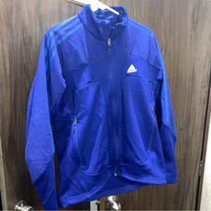 Adidas track jacket fleece
